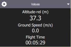 Instrument Page - for values/telemetry