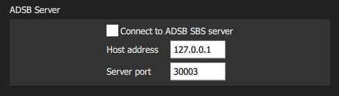 ADSBServer Settings