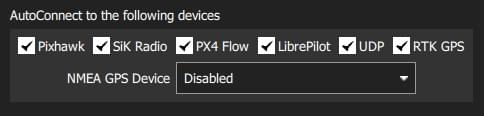 Device autoconnect settings