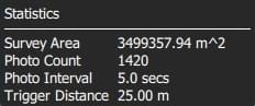 Corridor Scan - Statistics