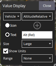 Instrument Panel - edit a value