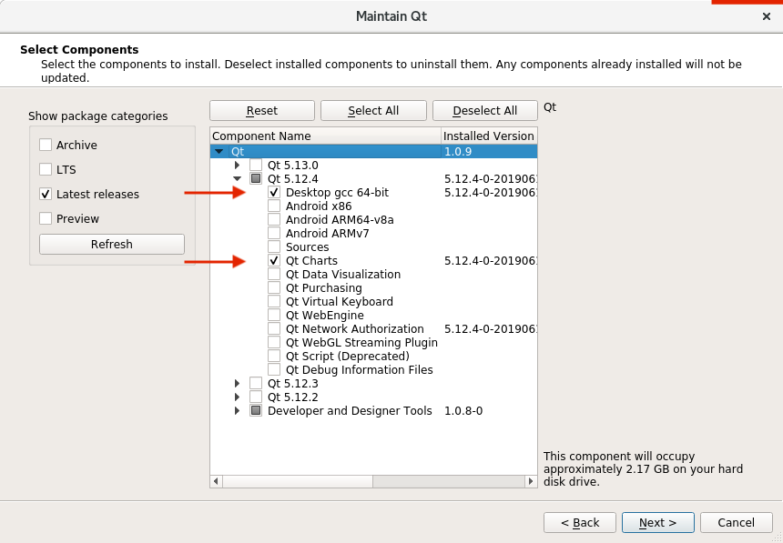 Qt Software Selection