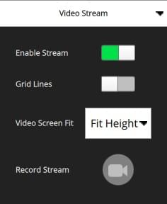 仪表页面 - 视频流